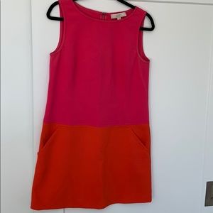 Loft ColorBlock Shift Dress